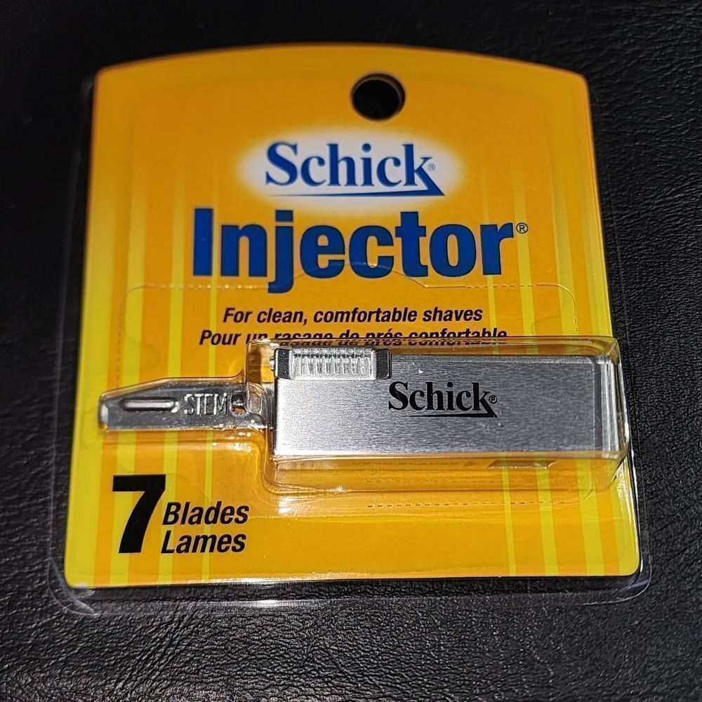 NIP Schick Injector Razor Blades‎ Refill Pack Of 7 Blades New